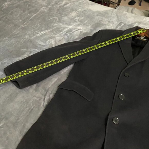 Hart Schaffner & Marx Silver Trumpeter Mens Overcoat 48 100% Cashmere 3-Button - Picture 10 of 15